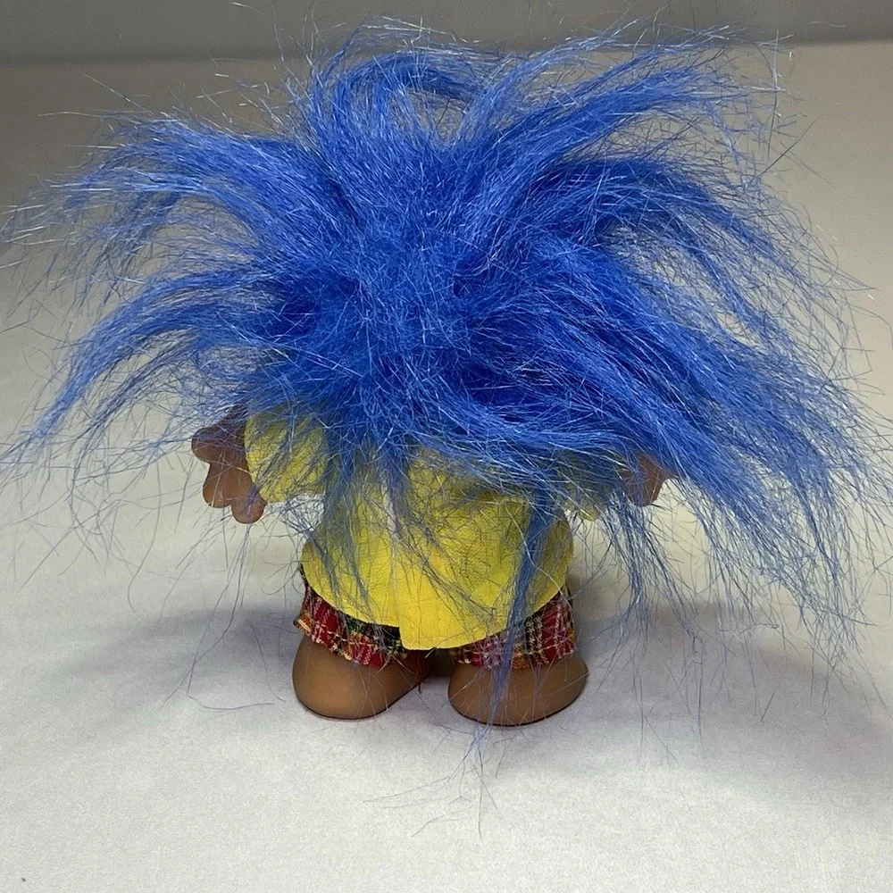 Vintage 1986 Norfin DAM‎ troll Golf Doll With Bag Golfer
